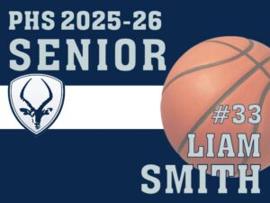 Poudre High School basketball yard sign