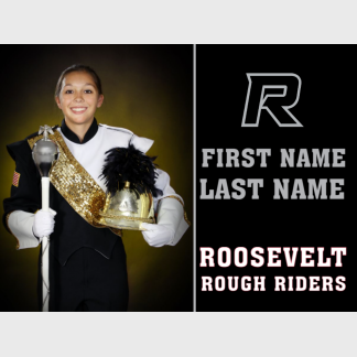 Roosevelt High School Band yard sign