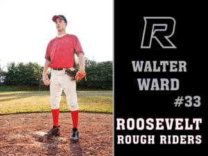 Roosevelt High School baseball yard sign