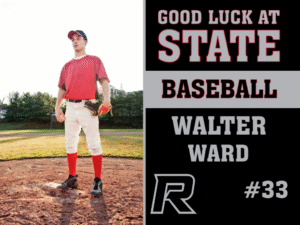 Roosevelt High School baseball yard sign