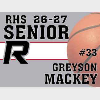 Roosevelt High School basketball yard signs
