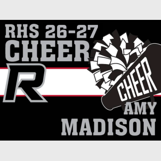 Roosevelt High School cheer yard signs