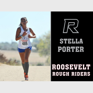 Roosevelt High School Cross Country yard sign