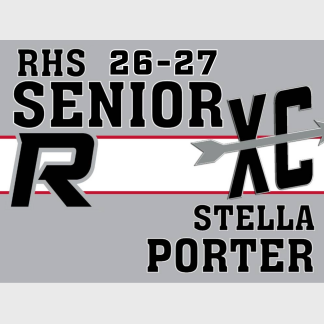 Roosevelt High School cross country yard signs