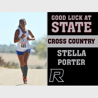 Roosevelt High School Cross Country yard sign
