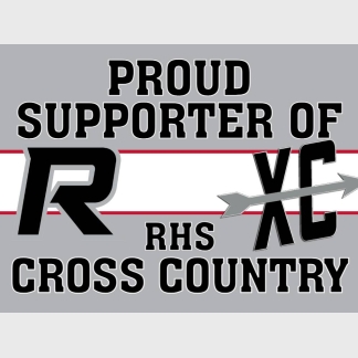 Roosevelt High School Cross Country yard sign