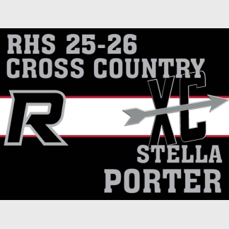 Roosevelt High School Cross Country yard sign