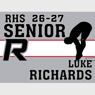 Roosevelt High School Diving yard signs