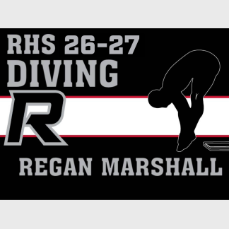 Roosevelt High School Diving yard signs