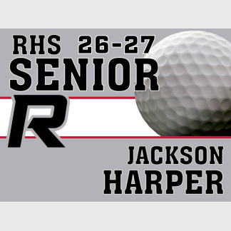 Roosevelt High School golf yard signs