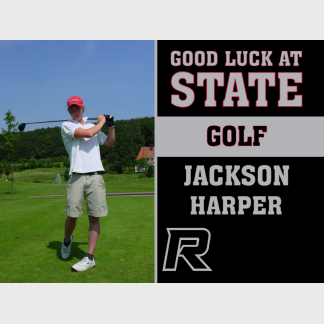Roosevelt High School golf yard sign