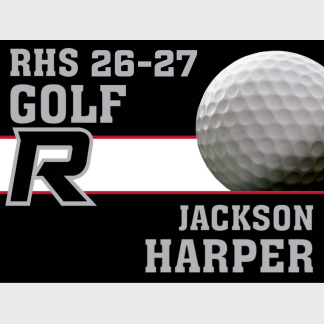 Roosevelt High School golf yard signs