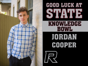 Roosevelt High School knowledge bowl yard sign