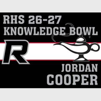 Roosevelt High School knowledge bowl yard signs