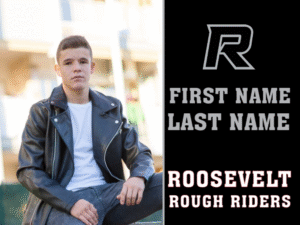 Roosevelt High School robotics yard sign