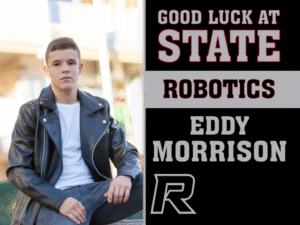 Roosevelt High School robotics yard sign