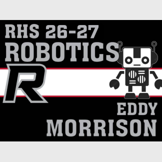 Roosevelt High School robotics yard signs