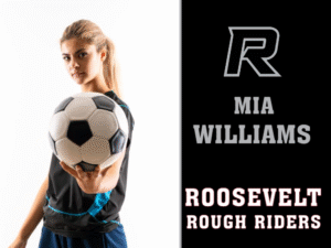 Roosevelt High School soccer yard sign