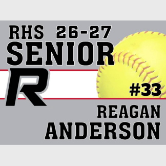Roosevelt High School Softball yard signs