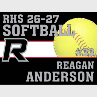 Roosevelt High School Softball yard signs