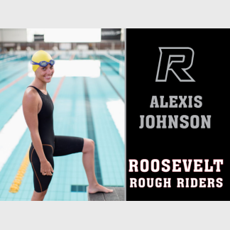 Roosevelt High School swimming yard sign