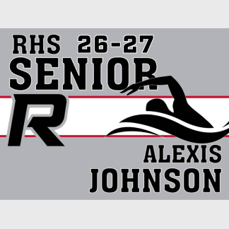 Roosevelt High School Swimming yard signs