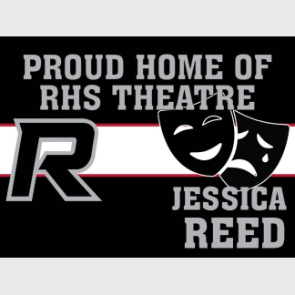 Roosevelt High School theatre yard sign