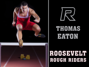 Roosevelt High School track and field yard sign