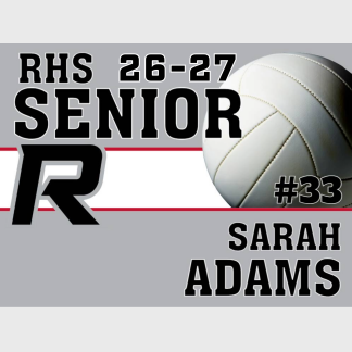 Roosevelt High School Volleyball yard signs