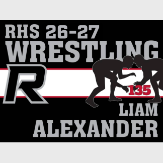 Roosevelt High School Wrestling yard signs