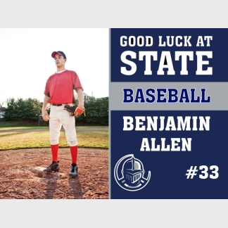 Severance High School Baseball yard sign