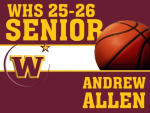 Windsor High School basketball yard sign