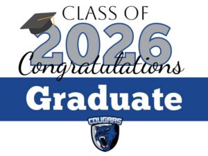 Resurrection Christian School graduation yard signs