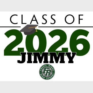 Fossil Ridge High School graduation yard signs