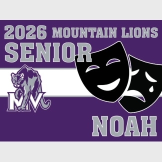 Mountain View High School theatre yard sign