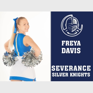 Severance High School cheer yard sign