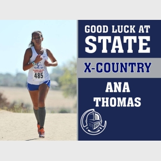 Severance High School state cross country yard sign