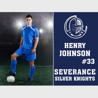 Severance High School soccer yard sign