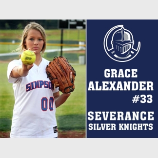 Severance High School softball yard sign