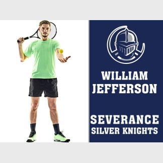Severance High School tennis yard sign