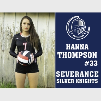 Severance High School volleyball yard sign