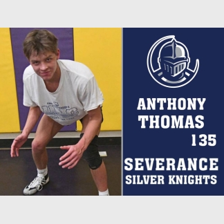 Severance High School wrestling yard sign