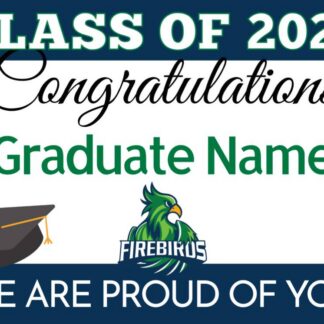 windsor charter early college graduation yard signs