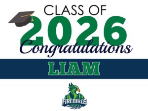 windsor charter early college graduation yard signs