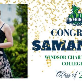 windsor charter early colleges graduation banners