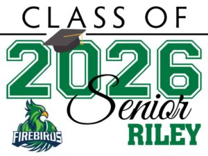 windsor charter early college graduation yard signs