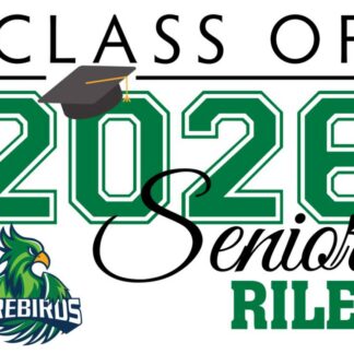 windsor charter early college graduation yard signs