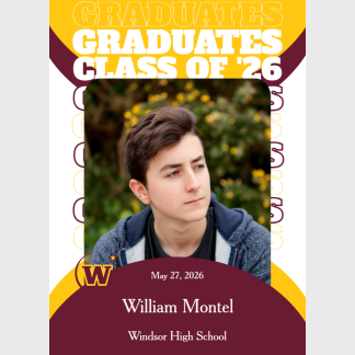windsor high school graduation photo announcements