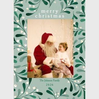Merry Christmas photo card