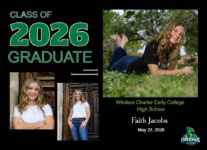 windsor charter early college graduation announcements